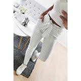 Chiffon High Waist Pants