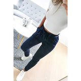 Chiffon High Waist Pants