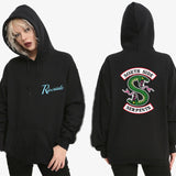 Cartoon Print Hooded