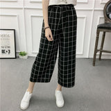 Wide Leg Pants Casual Loose High Elastic