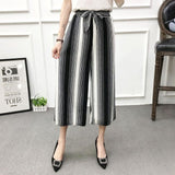 Wide Leg Pants Casual Loose High Elastic