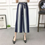 Wide Leg Pants Casual Loose High Elastic