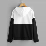 Black And White Hoodie