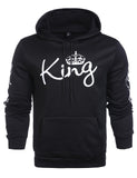KING Queen Print Hoodies