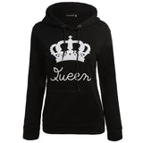 KING Queen Print Hoodies