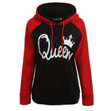 KING Queen Print Hoodies