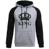 KING Queen Print Hoodies