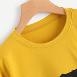 Cat Print Sweatshirt