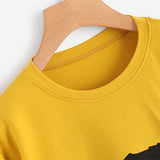Cat Print Sweatshirt