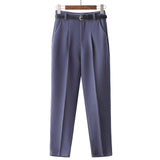 High Waist Elegant Work Pants