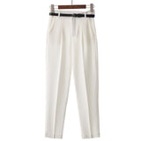 High Waist Elegant Work Pants