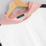 Multicolor Elegant Color Hoodie
