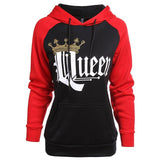 KING Queen Print Hoodies