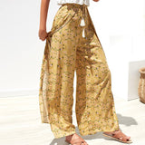 Casual High Waist Wide Leg Pants