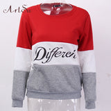 Different Printed Sweatshirt