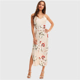 Satin Maxi Dress