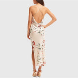 Satin Maxi Dress