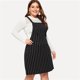 Black Striped Dress