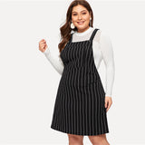 Black Striped Dress