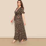 Leopard Long Dress