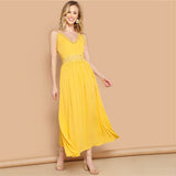 Yellow Maxi Dress
