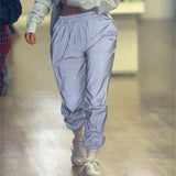 Hip Hop Elastic Waist Pants