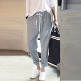 Elastic Waist Loose Pants