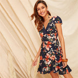 Floral Print Dress