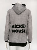 Mickey Mouse Print Hooded