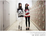 Mickey Mouse Print Hooded