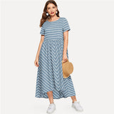 Striped Maxi Dress
