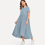 Striped Maxi Dress