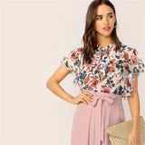 Floral Print Blouse