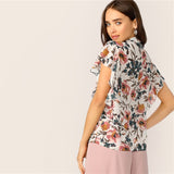 Floral Print Blouse