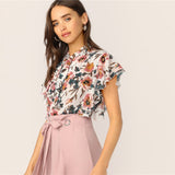 Floral Print Blouse