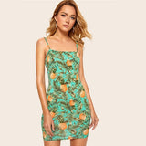 Tropical And Pineapple Dress