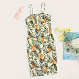 Tropical And Pineapple Dress