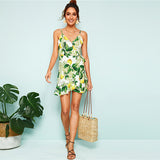 Flower Printed Dress