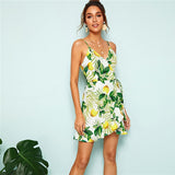 Flower Printed Dress