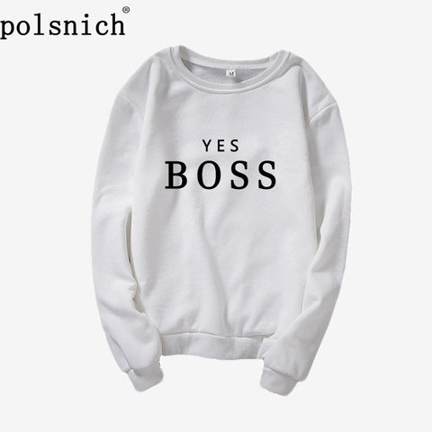 Yes BOSS Printing Sweatshirt