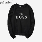 Yes BOSS Printing Sweatshirt