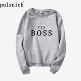 Yes BOSS Printing Sweatshirt