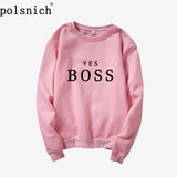 Yes BOSS Printing Sweatshirt