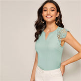 Guipure Lace Blouse