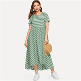 Striped Maxi Dress