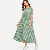 Striped Maxi Dress