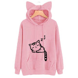 Cat Pattern Hoodie