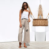 Loose Casual Cotton Linen Pants