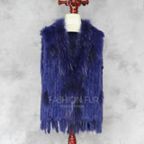 Knitted Rabbit Fur Vest
