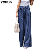 Denim Wide Leg Pants Jeans
